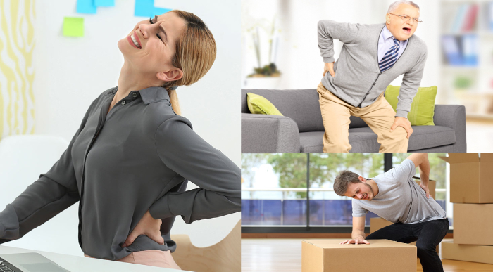 Долгое сидение за компьютером, подъем тяжестей и защемление могут стать причинами болей в спине. Причины болей в спине. 
