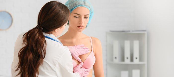 Обнаружение кисты молочной железы на приеме у маммолога