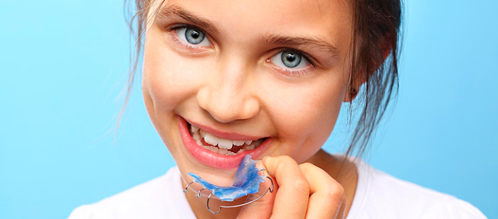 Исправление прикуса детскими пластинками для выравнивания зубов